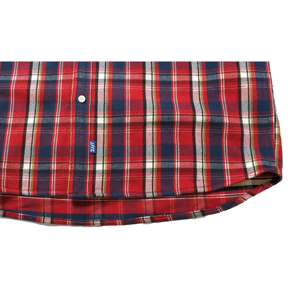 LAFAYETTE CLASSIC HEAVY WEIGHT FLANNEL SHIRT-RED