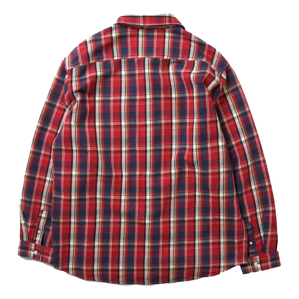 LAFAYETTE CLASSIC HEAVY WEIGHT FLANNEL SHIRT-RED