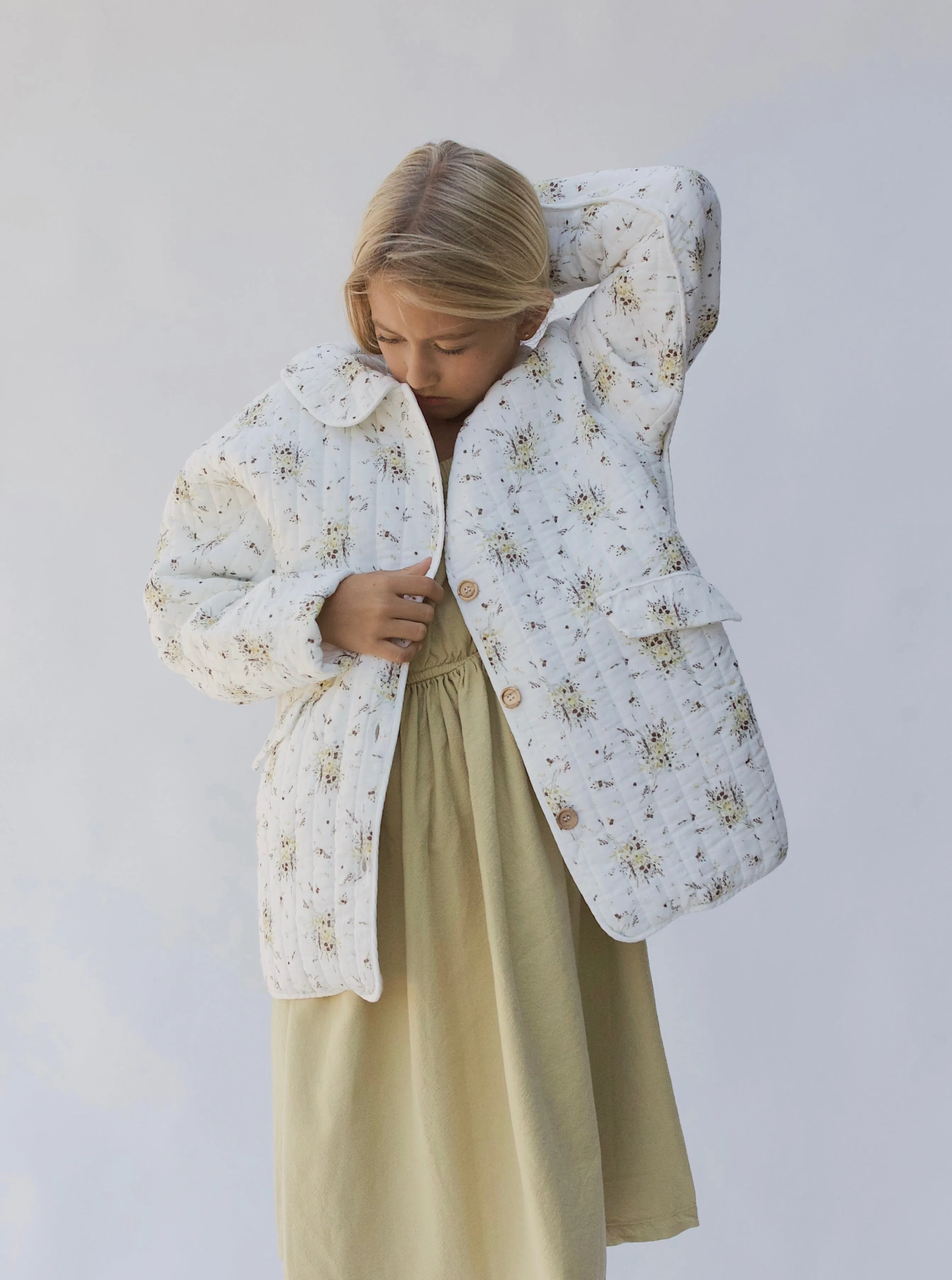 MANSOUR COAT | VINTAGE FLORAL