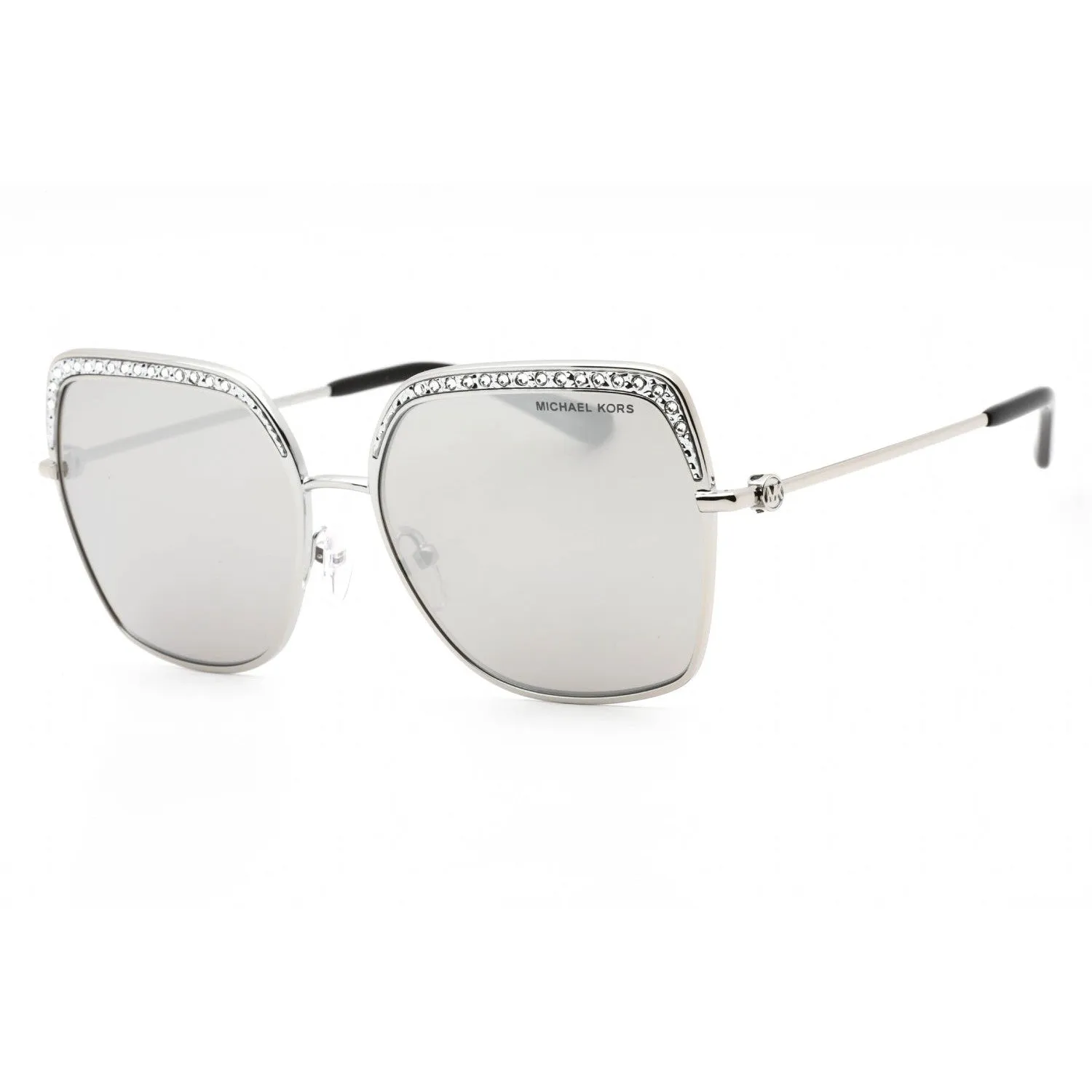 Michael Kors 0MK1141 Sunglasses Silver / Silver Mirrored Women's