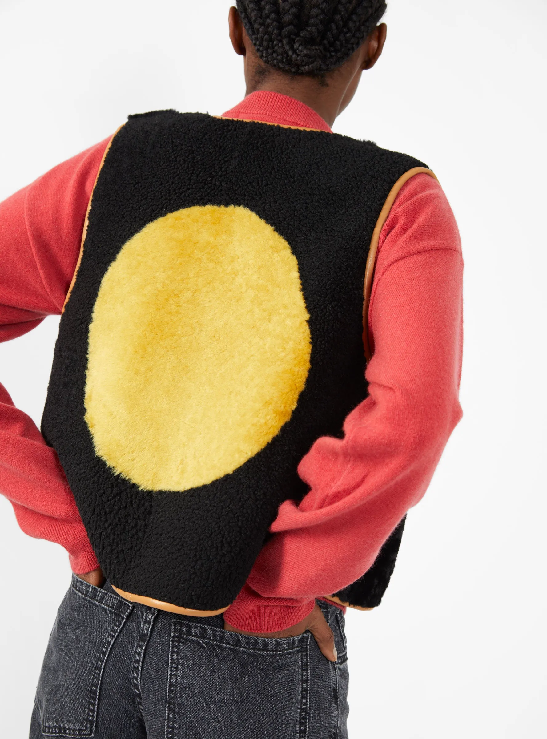 Moon Vest Cleaver Black & Yellow