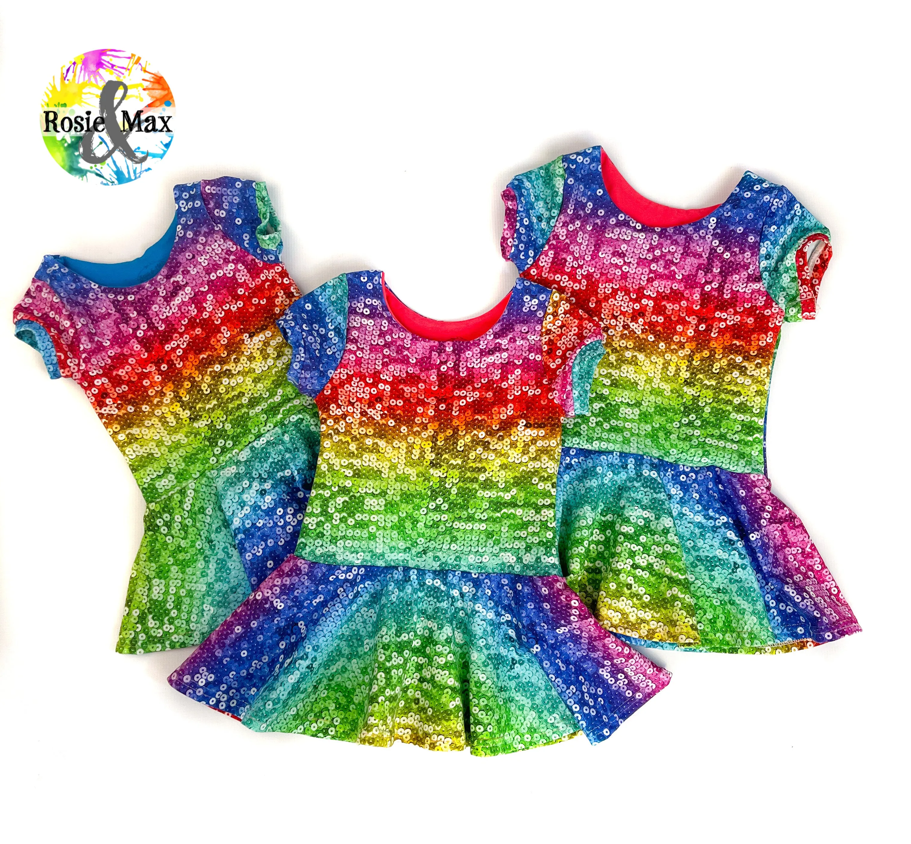 MTO - Rainbow Sequin - Isla - Tunic