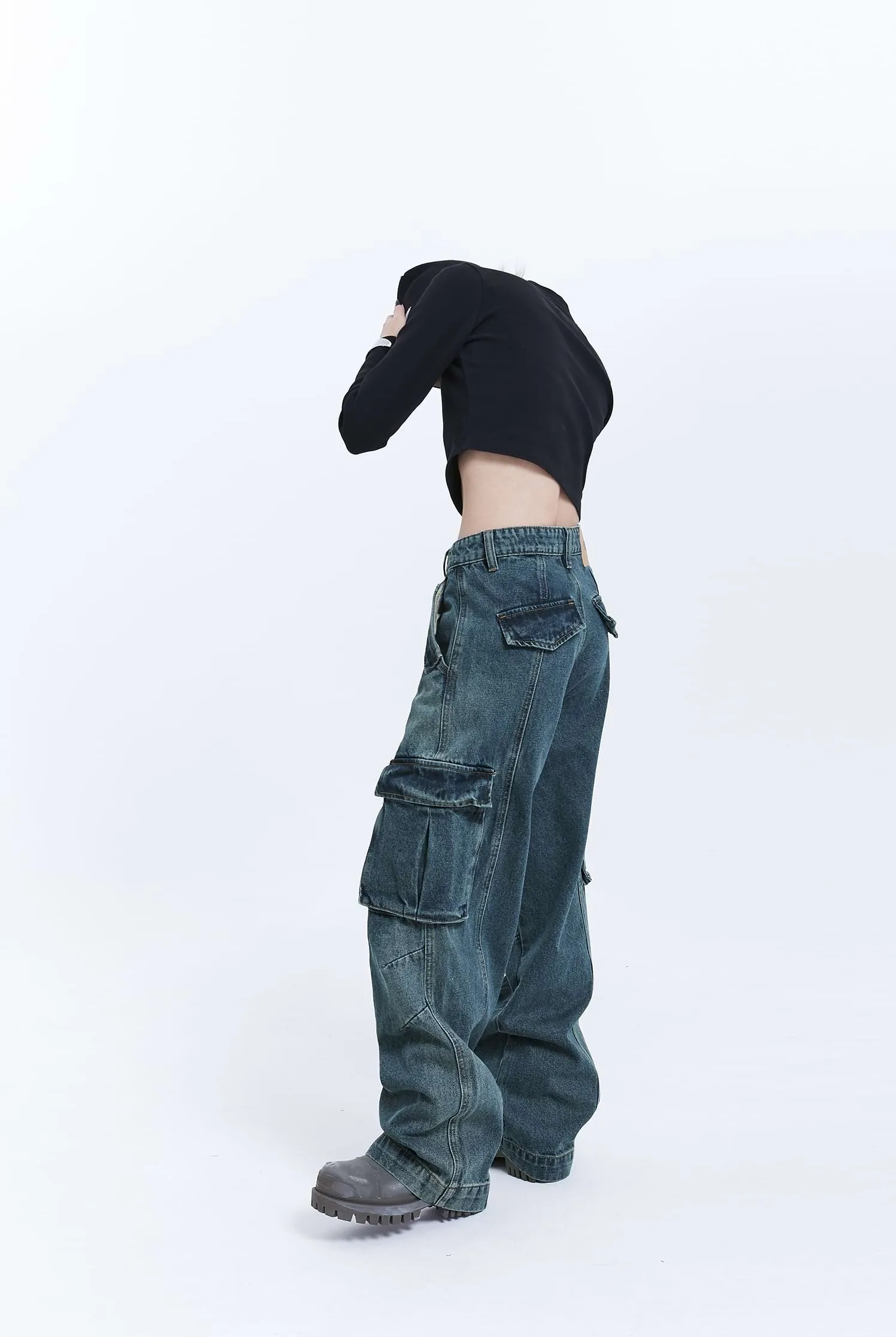 Multi Flap Pocket Jeans