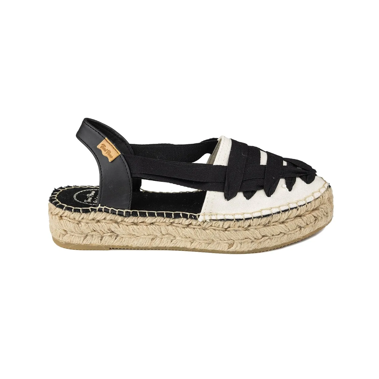 Multicolor Cotton Blend Wedge Espadrille for Women - Rio-CU