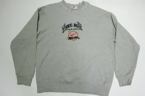 Nike Air Competition Vintage 90's Heavily Distressed White Tag Crewneck Sweatshirt