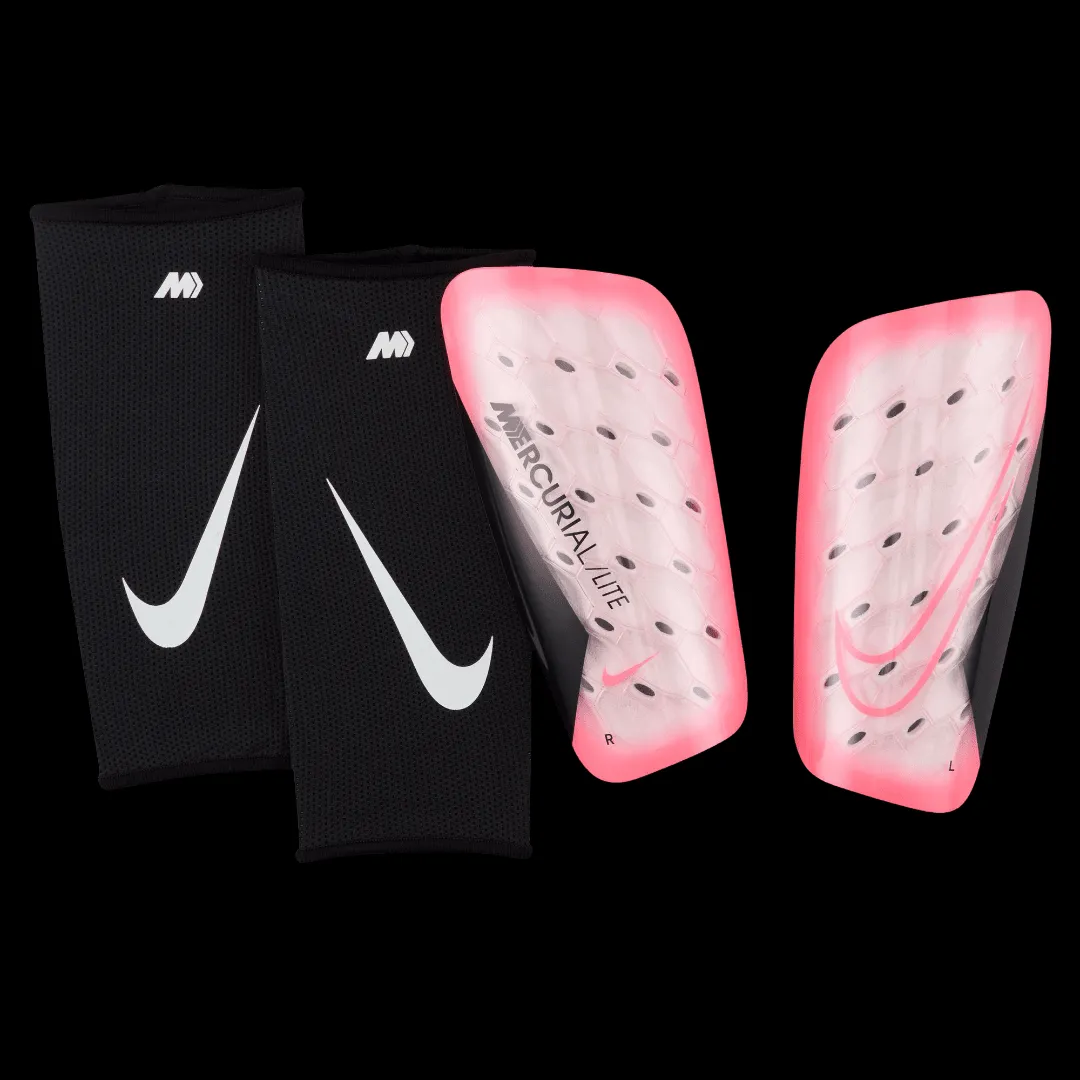 Nike Mercurial Lite 24 Shinguards SUNSET PULSE/BLACK