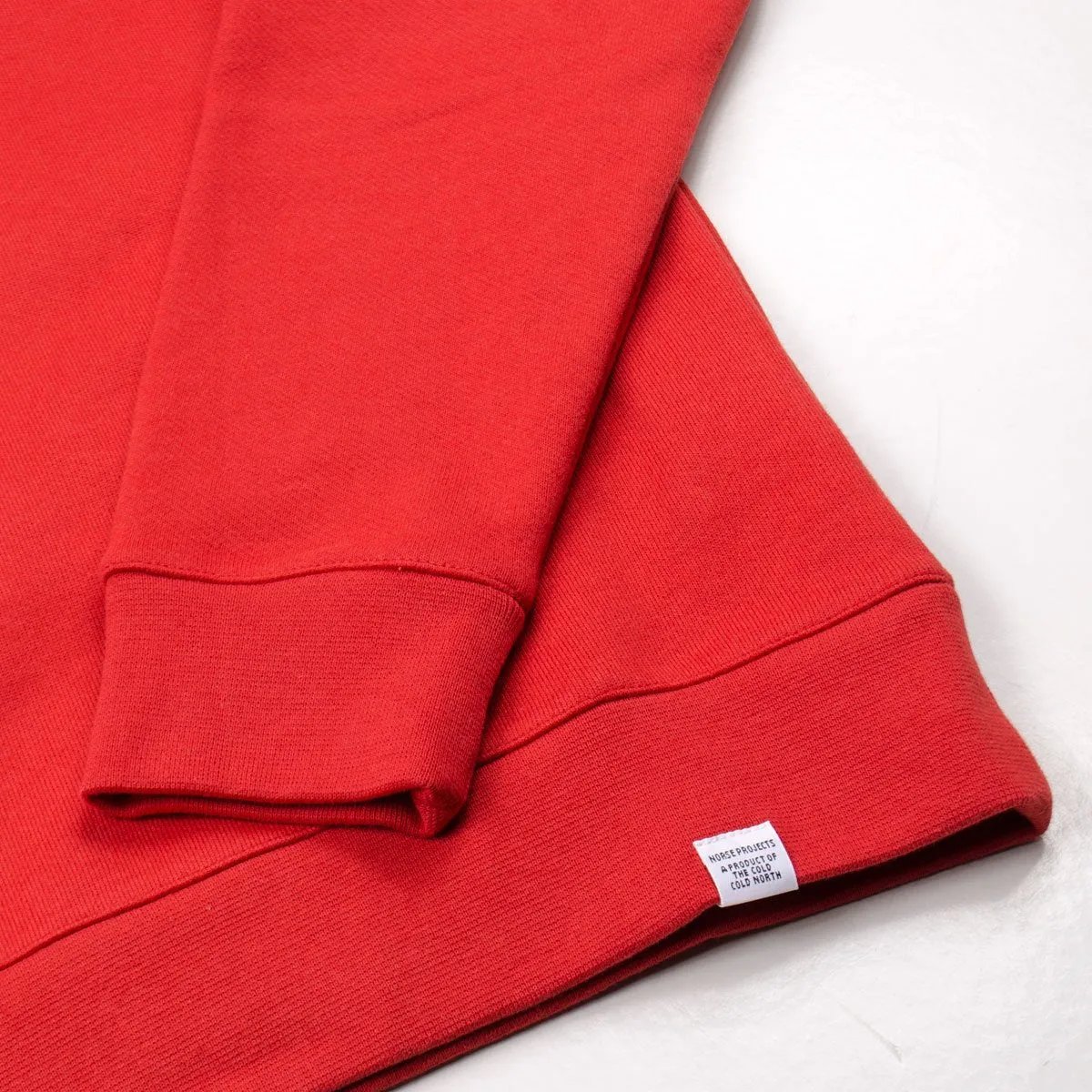 Norse Projects - Vagn Classic Sweatshirt - Askja Red