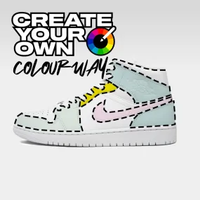 OG Colourway (Create Your Own) - Jordan 1 Mid Custom