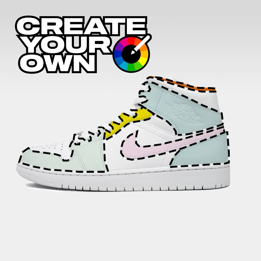 OG Colourway (Create Your Own) - Jordan 1 Mid Custom