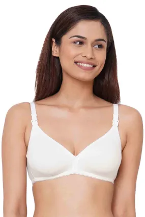 Organic Cotton Antimicrobial Soft Nursing Bra-IMB006F