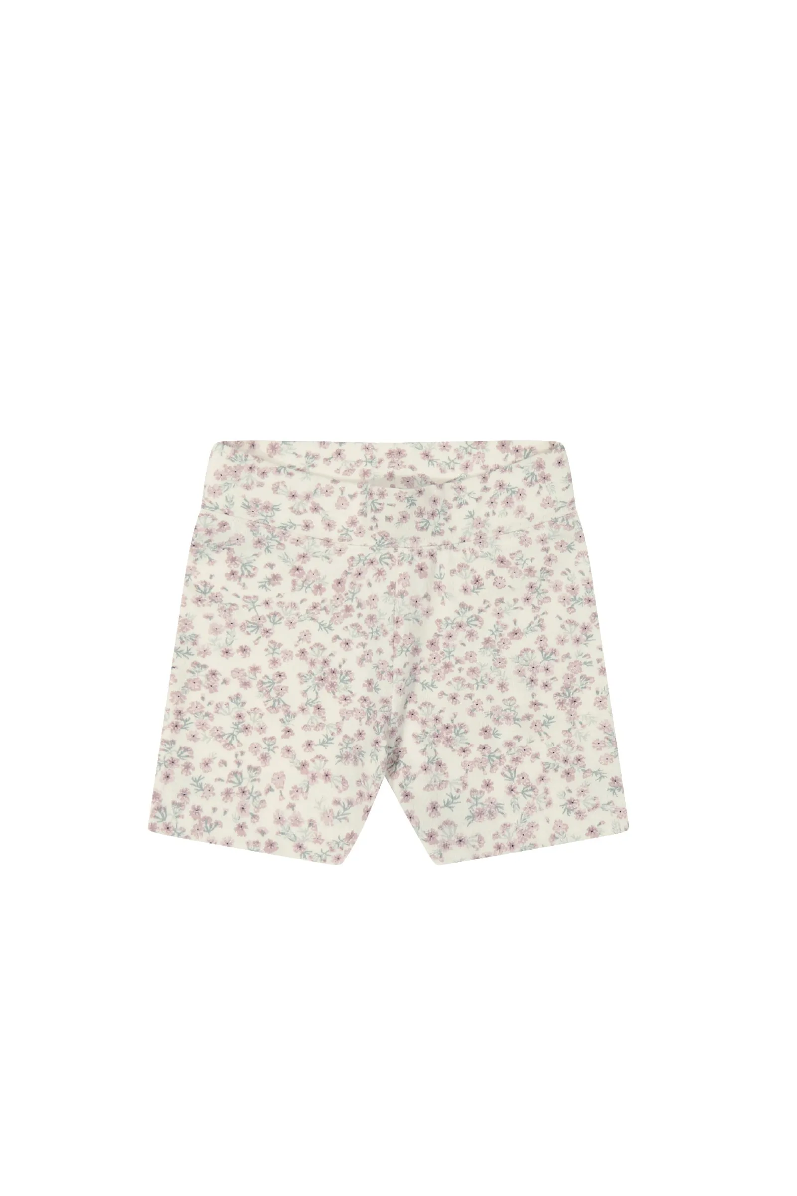 Organic Cotton Bike Short - Posy Floral