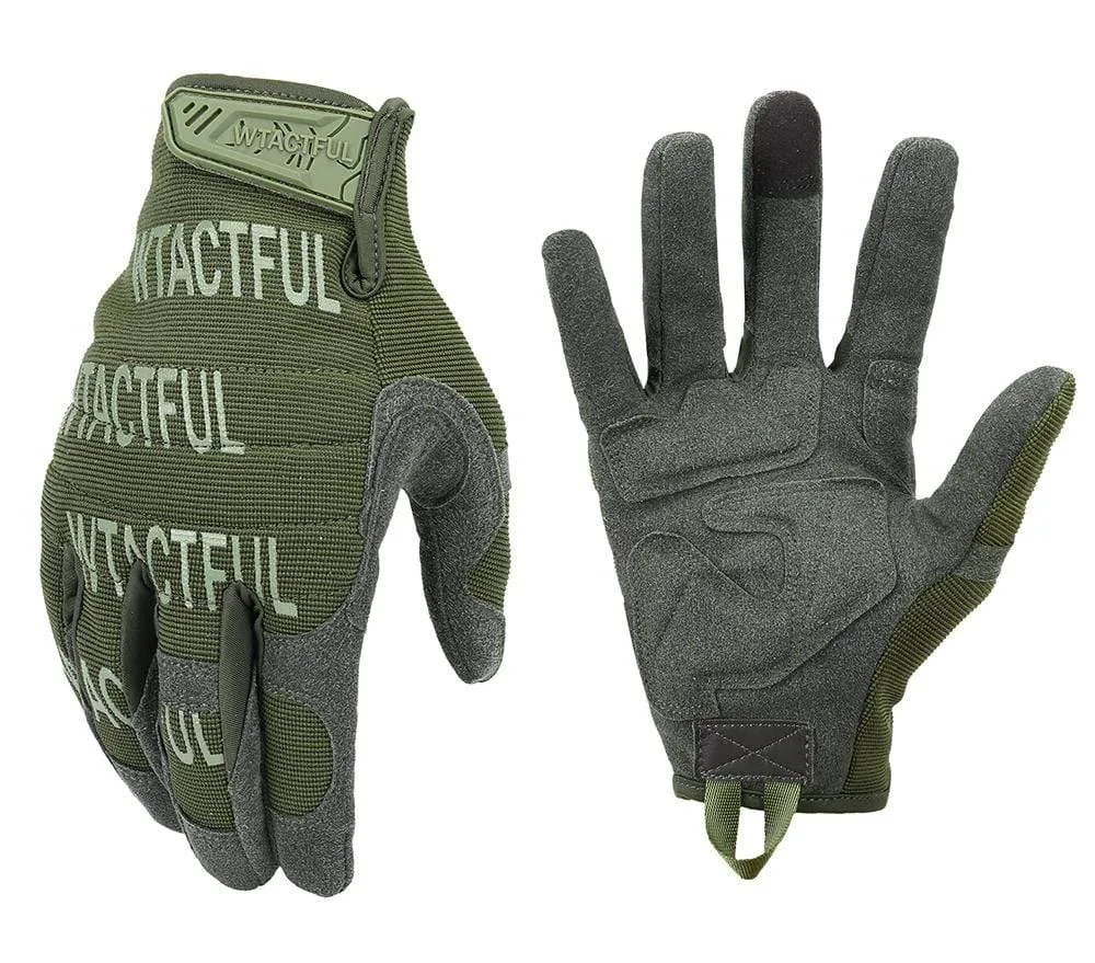 Outdoor Tactical Gloves Military Training Army Sport Climbing Shooting Hunting Riding Cycling Full Finger Anti-Skid Mittens