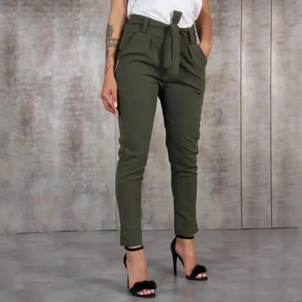 Paperbag High Waisted Pants