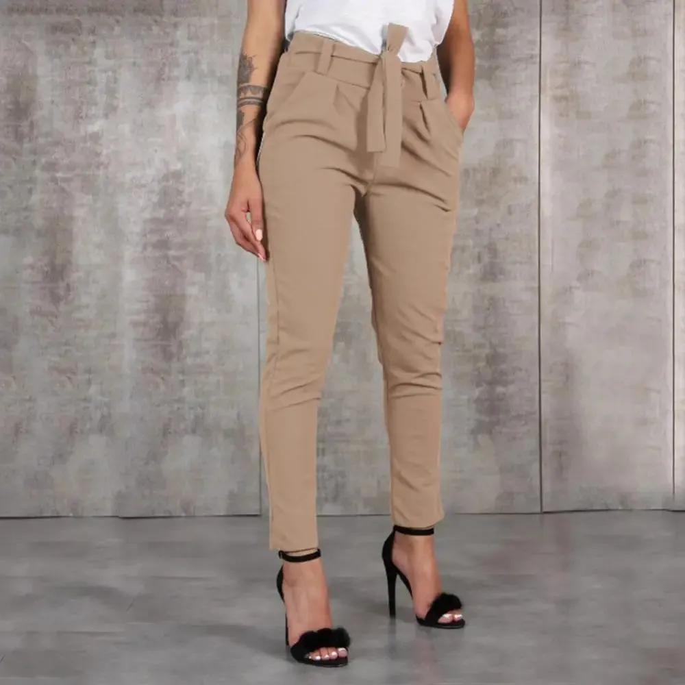 Paperbag High Waisted Pants