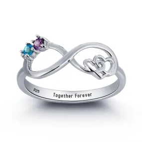 Personalized Infinity Promise Ring For Women