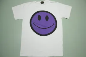 Purple Smiley Face Mr. Yuck Poison Sticker Vintage 90's Changes USA T-Shirt