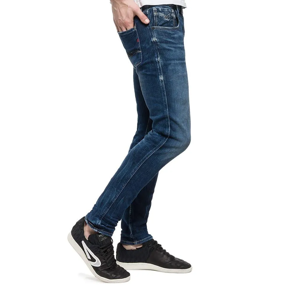 Replay Anbass Slim fit Jeans - Dark Blue