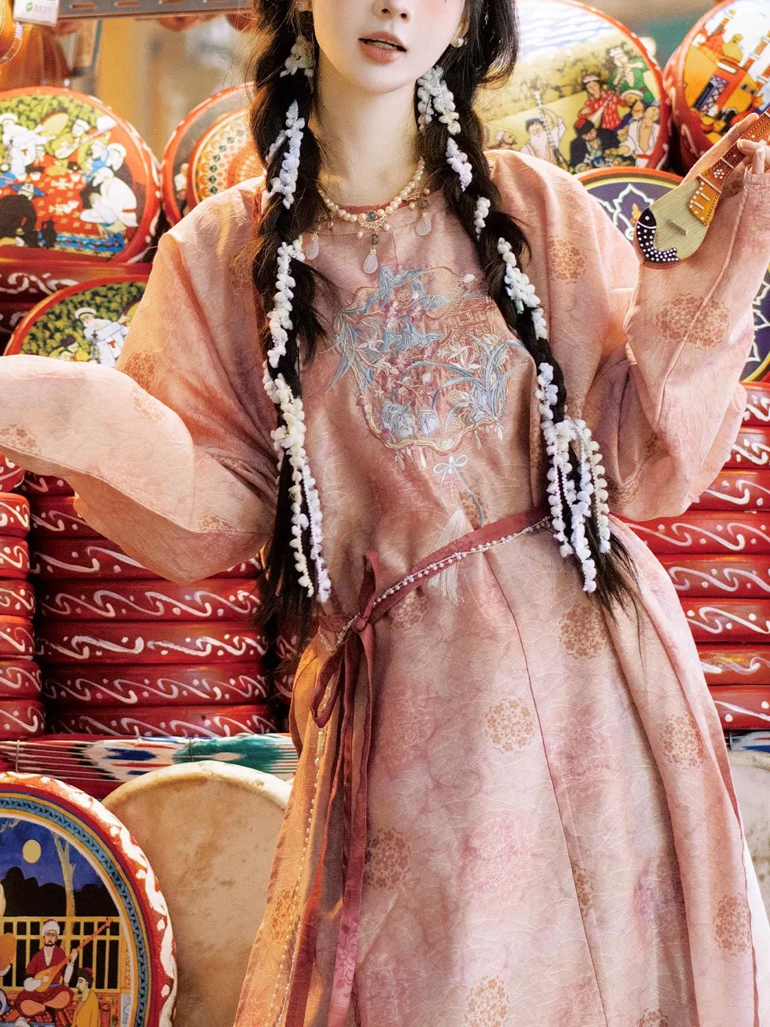 Tang Dynasty Hanfu, New Chinese Style, Joyful Song 乐以咏歌