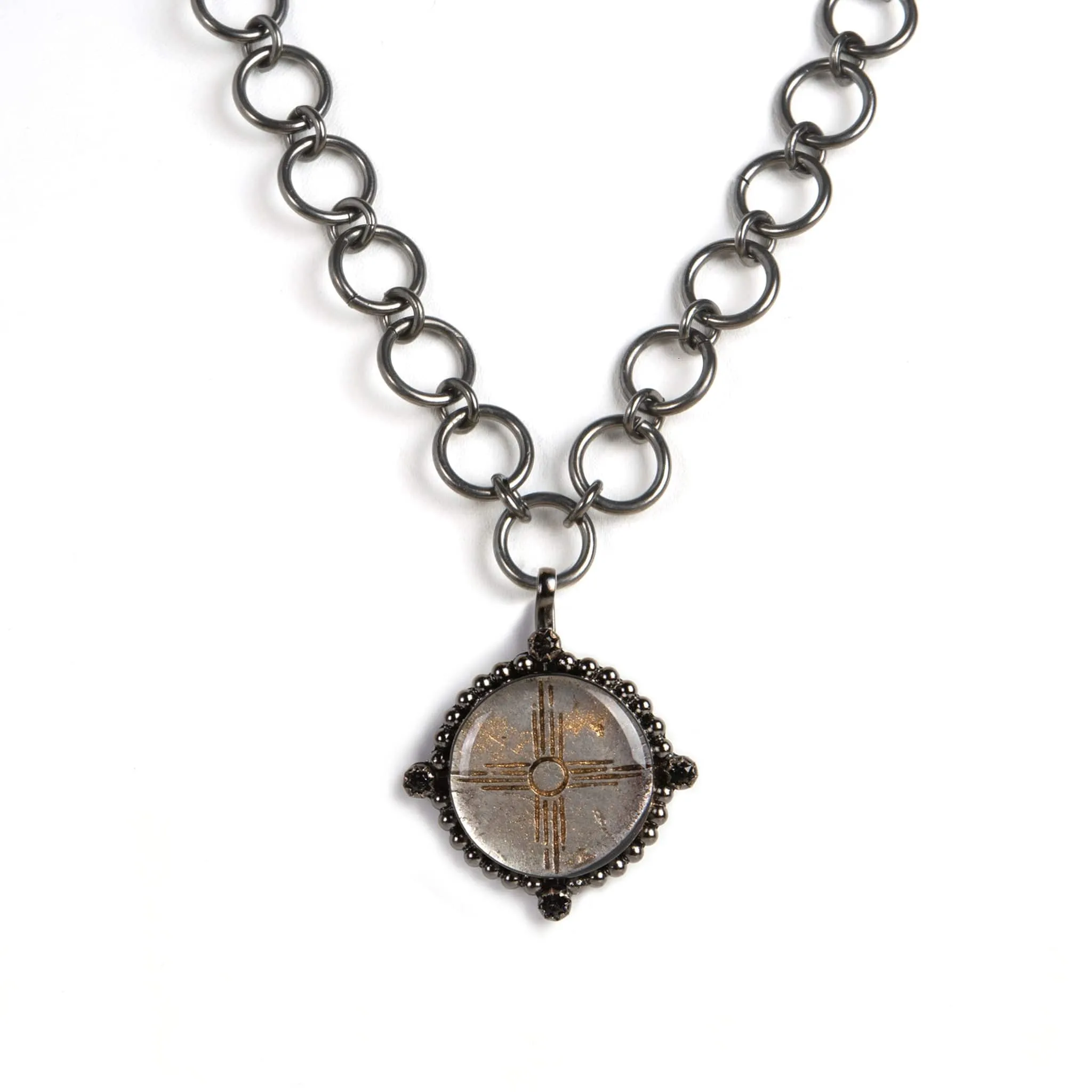 The Betty Necklace with Classic Medallions