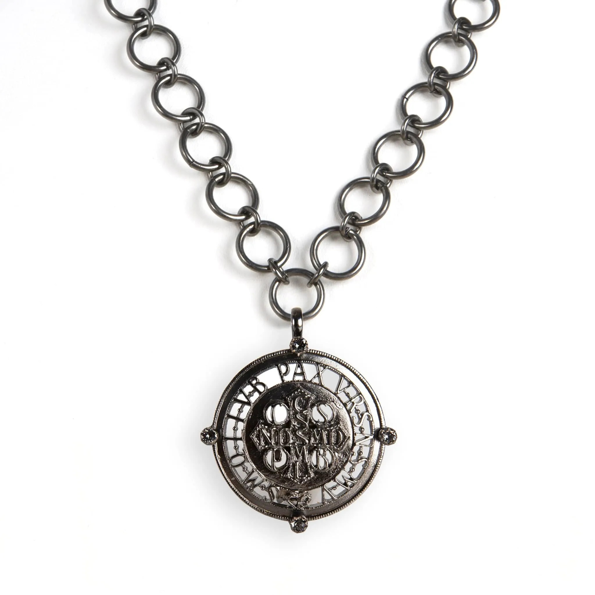 The Betty Necklace with Classic Medallions