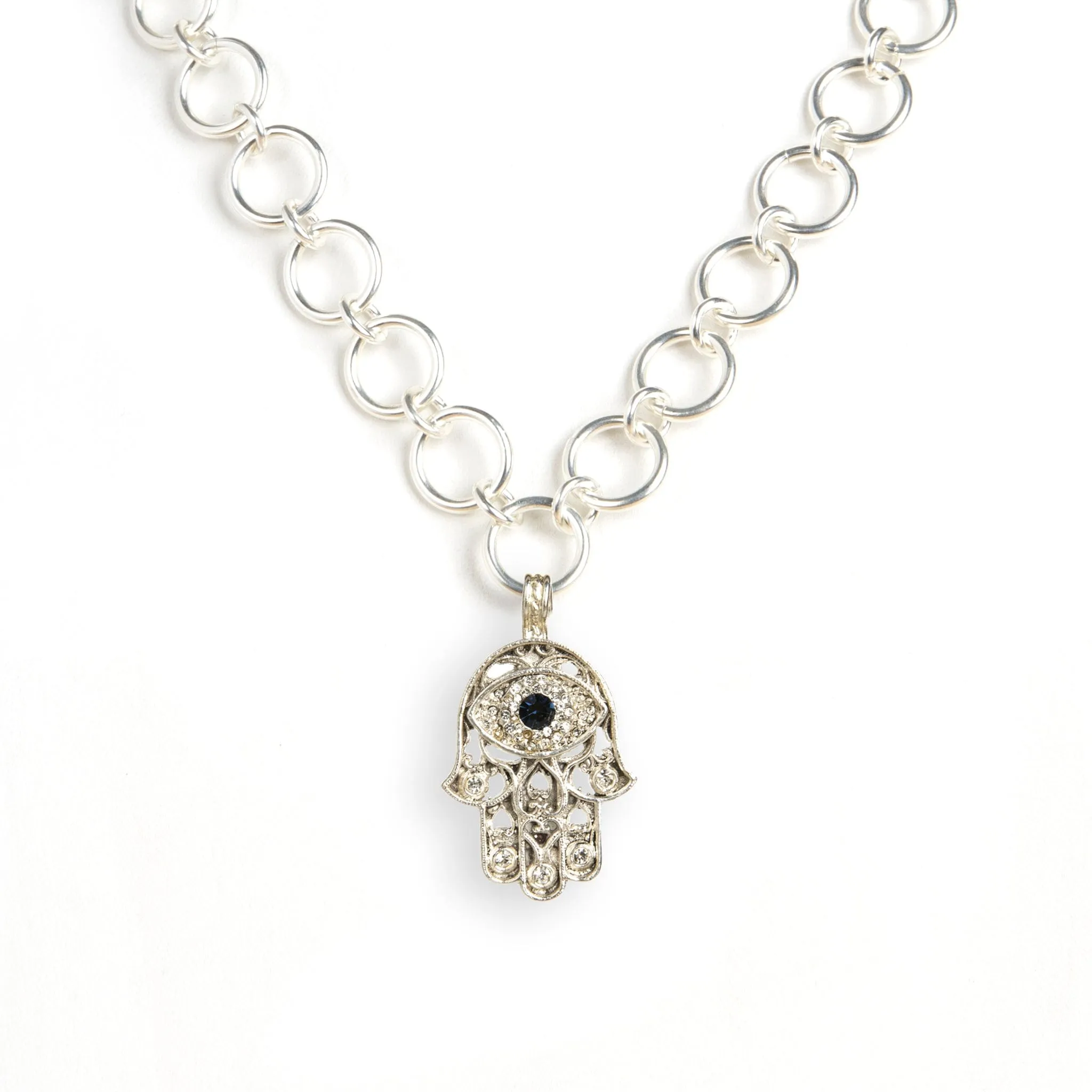 The Betty Necklace with Classic Medallions