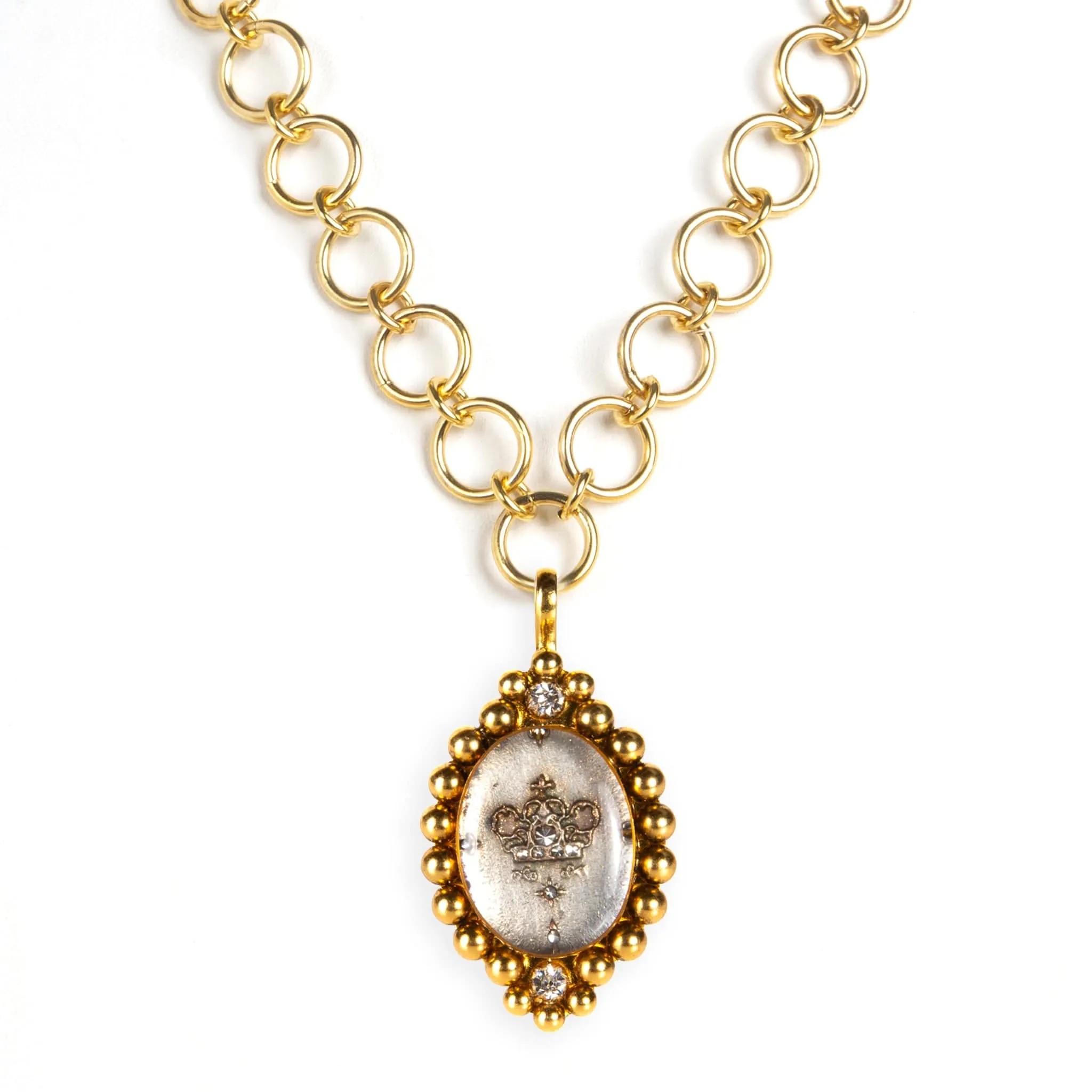 The Betty Necklace with Classic Medallions