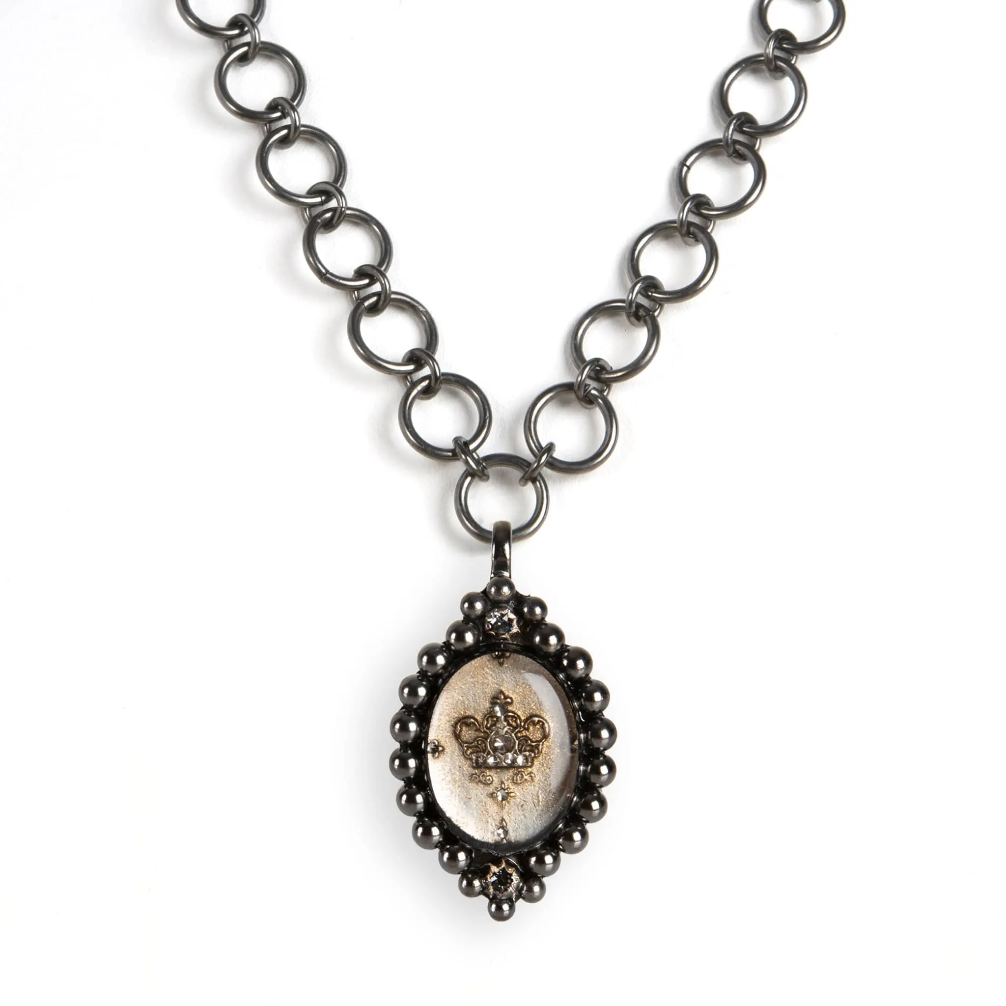 The Betty Necklace with Classic Medallions