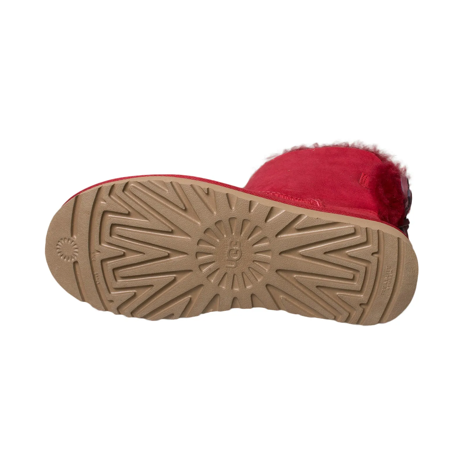 UGG Double Bow Mini Red Kiss Boots - Women's