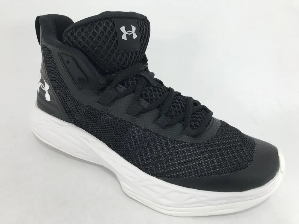 Under Armor Jet Mid basketball shoe 3020623 001 black