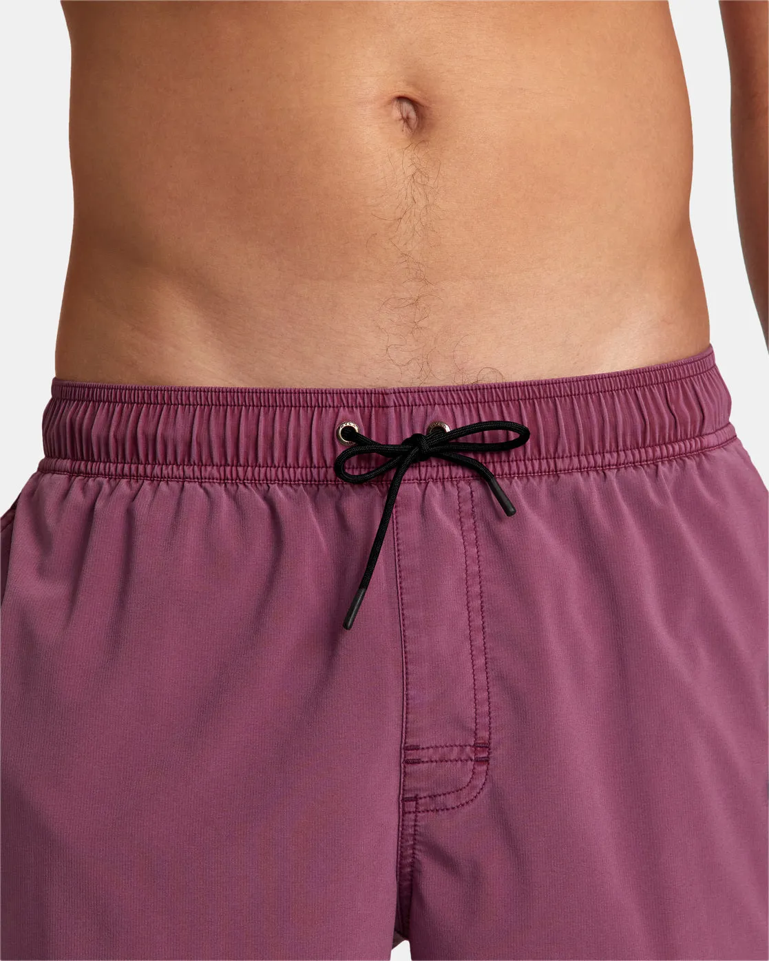 VA Pigment Elastic Waist 17 Boardshorts - Light Purple