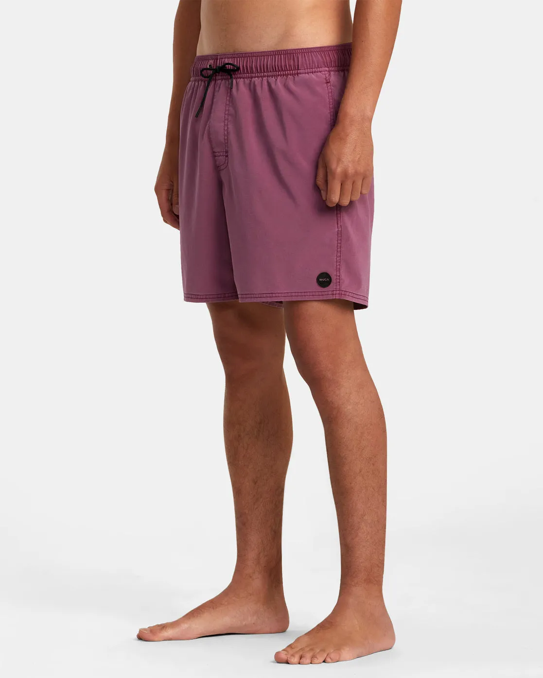 VA Pigment Elastic Waist 17 Boardshorts - Light Purple