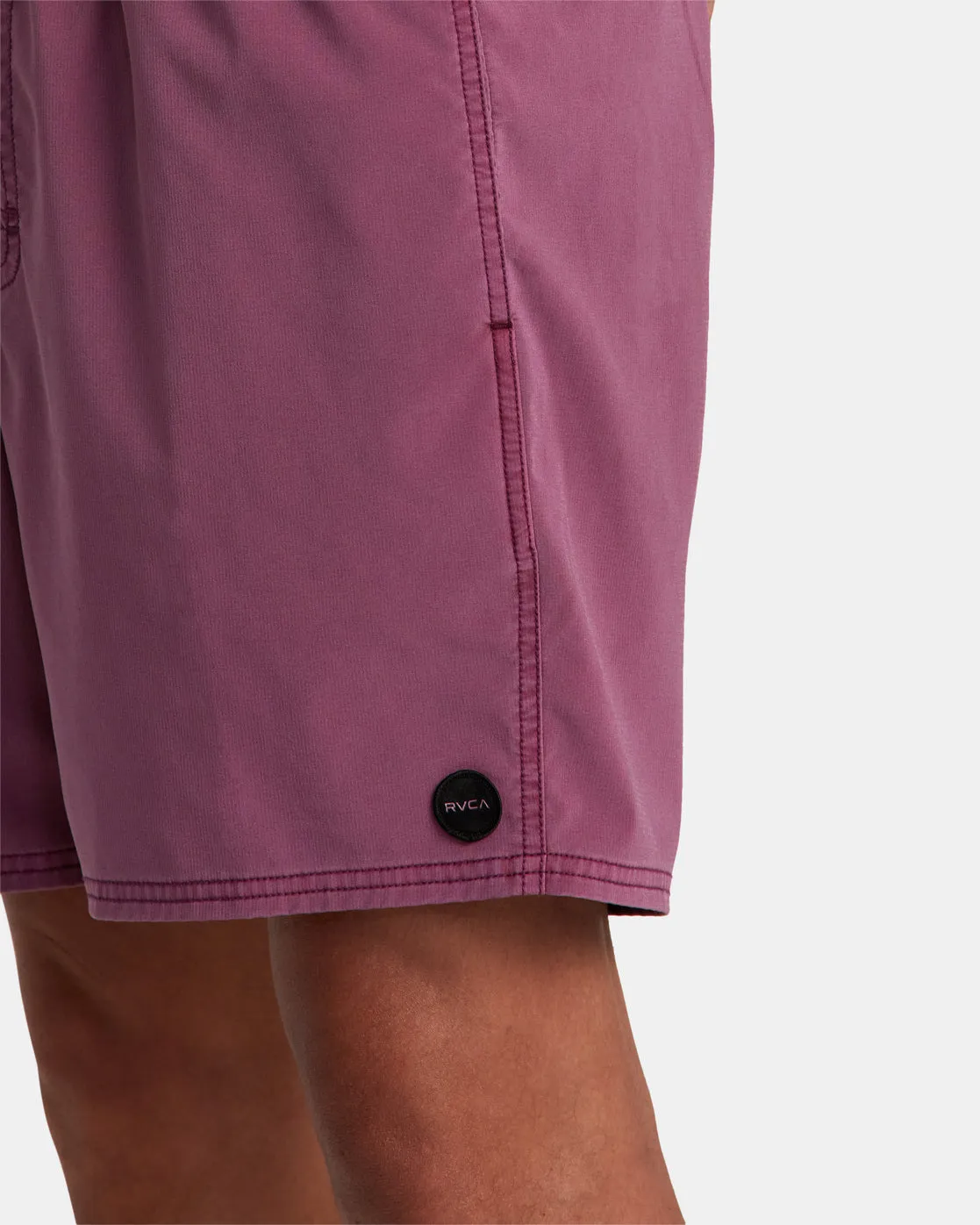 VA Pigment Elastic Waist 17 Boardshorts - Light Purple