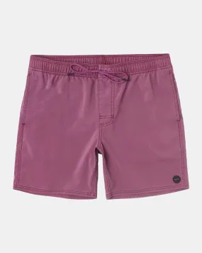 VA Pigment Elastic Waist 17 Boardshorts - Light Purple