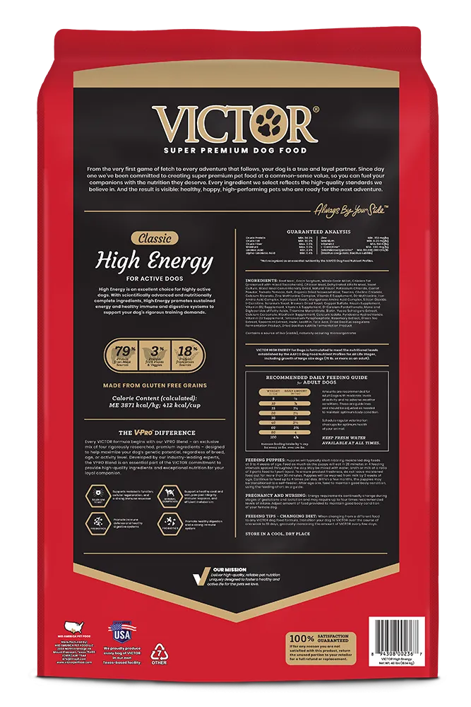 Victor Classic High Energy Dry Dog Food