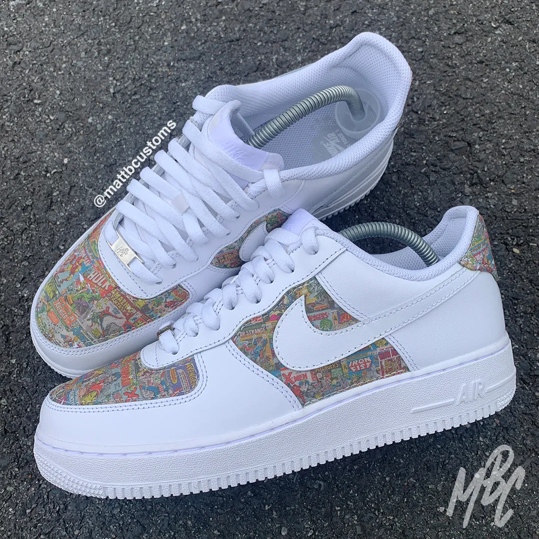 Vintage Comic book (Cut & Sew) - Air Force 1 Custom