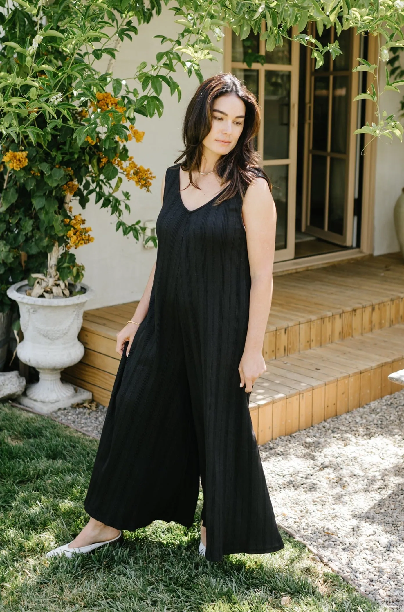 Willow Wide Rib Jumpsuit