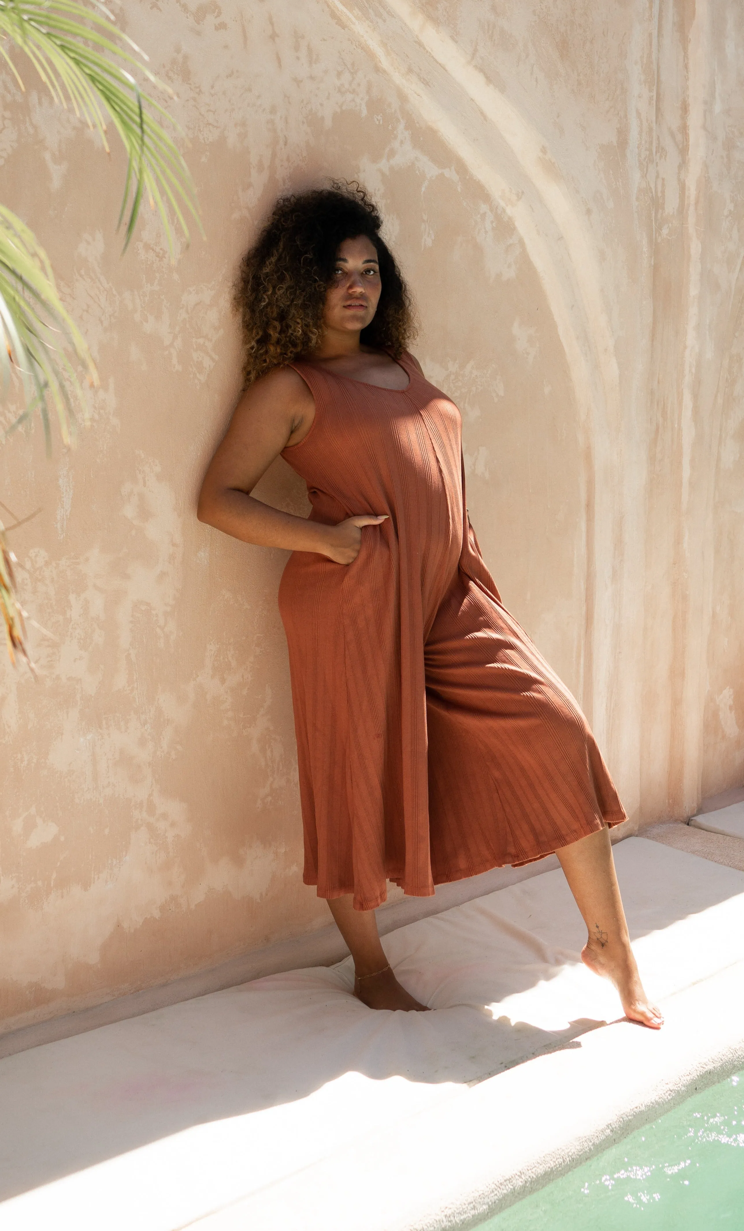 Willow Wide Rib Jumpsuit