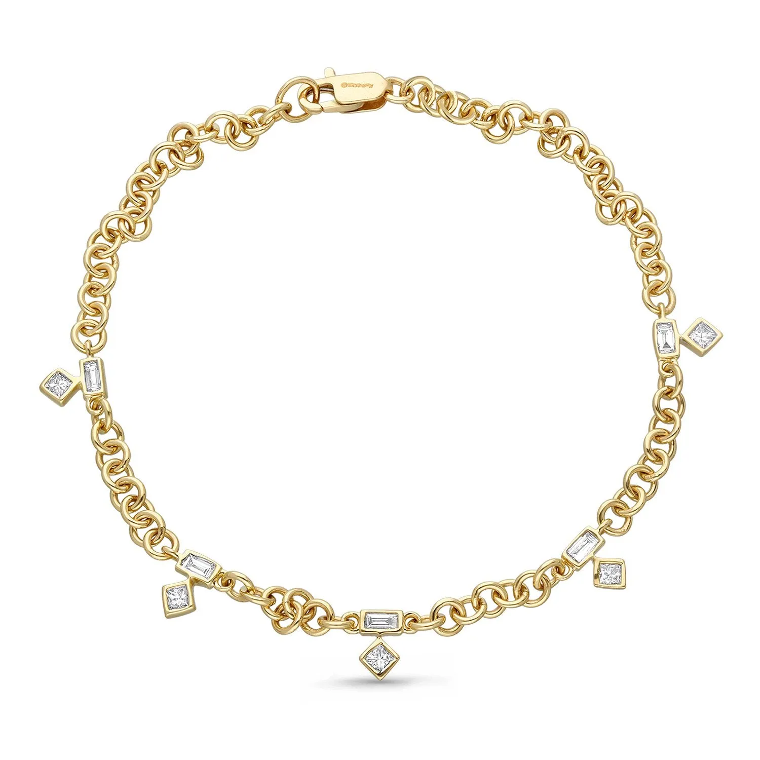 Yellow Gold Diamond Legendary Bracelet